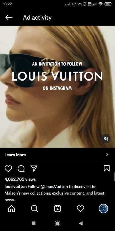 louis vuitton instagram ad|louis vuitton instagram official.